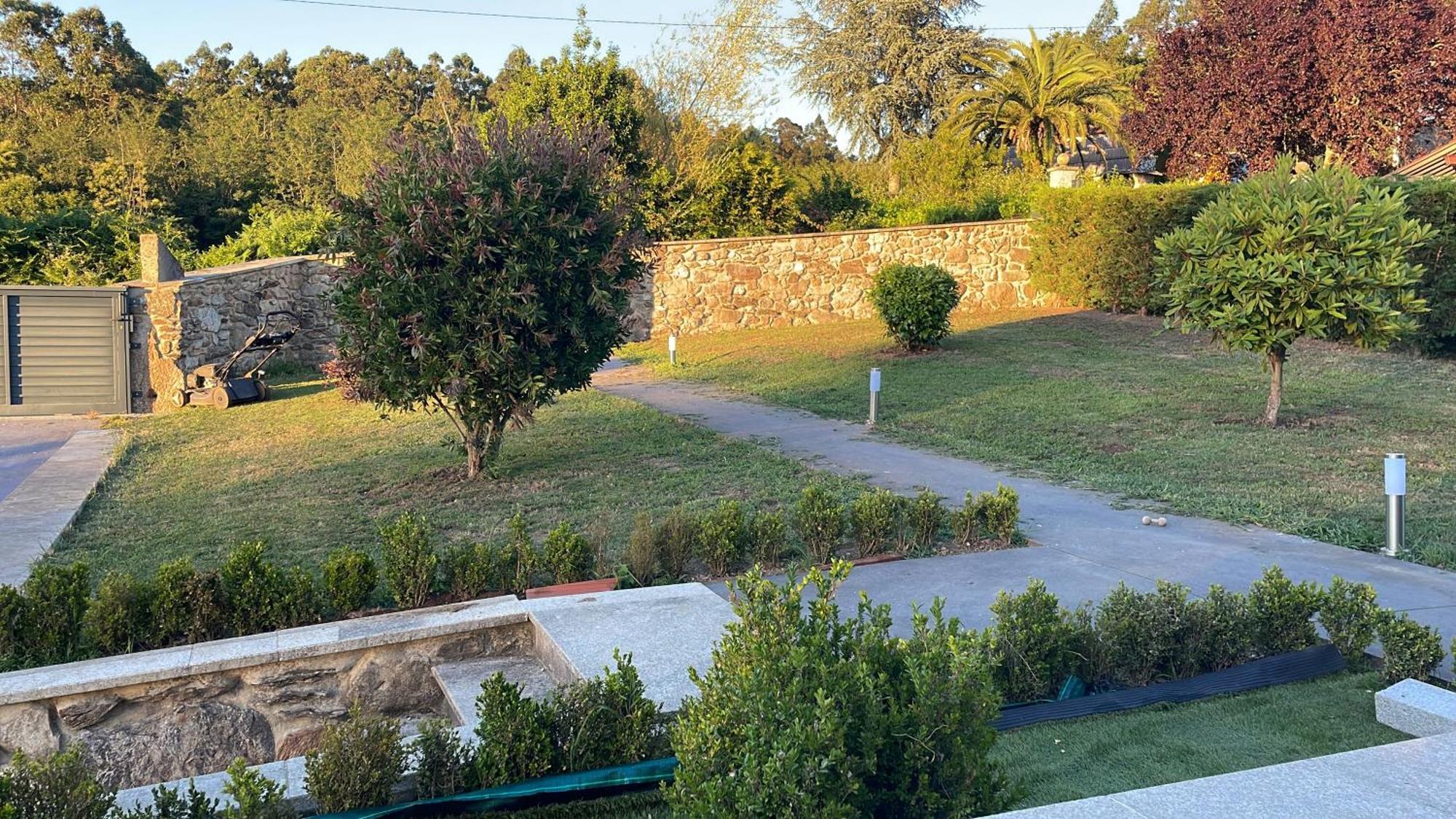 Casa Vanguardista En El Campo Cerca De Santiago 庞特维德拉 外观 照片