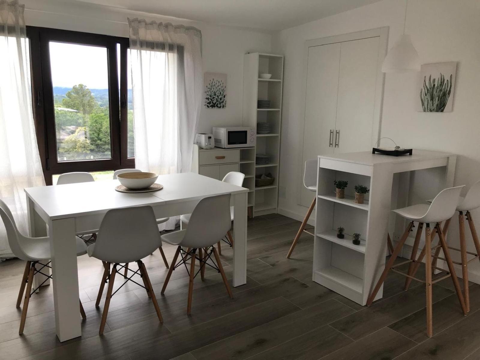 Casa Vanguardista En El Campo Cerca De Santiago 庞特维德拉 外观 照片